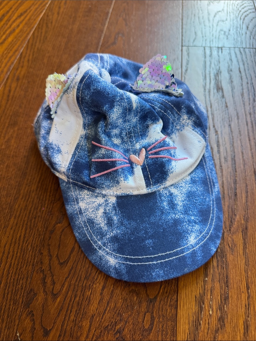Jcrew Crewcuts Kids Tie-Dye Cat Ear Cap